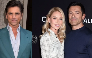 John Stamos Makes Fun of Kelly Ripa and Mark Consuelos' Steamy Stories