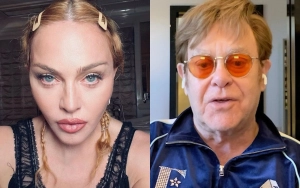 Madonna Applauded by Elton John After Paying Touching Tribute to AIDS Victims
