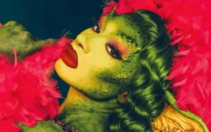 Megan Thee Stallion Goes Green as She Turns Into Glamorous Gremlin for Halloween