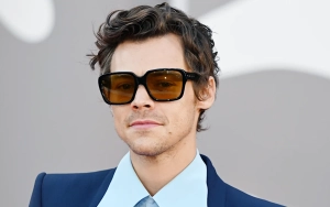 Harry Styles Poses for First Official Photo Since Dramatic Hair Transformation