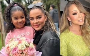 Khloe Kardashian's Daughter True Seen Falling Asleep at Mariah Carey's Show