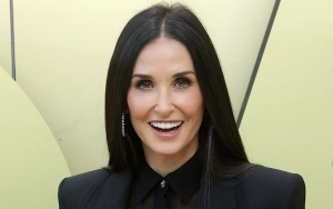 Demi Moore All Smiles After Attending Yoga Class With Friend Eric Buterbaugh