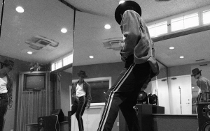 Michael Jackson's Nephew Jaafar Jackson Emulates the King of Pop in First Pic From Biopic's Set
