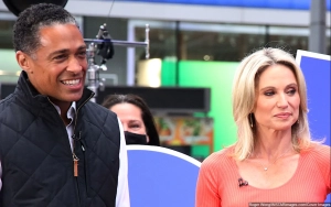 Amy Robach and T.J. Holmes Smile Ear-to-Ear While Attending First Public Event as a Couple
