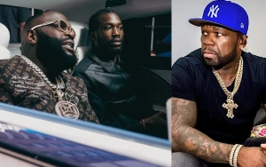 Rick Ross Boasts About Being Rich After 50 Cent Mocks Him and Meek Mill's Low Album Sales