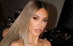 Kim Kardashian Flaunts White Christmas Decoration Inside Her Home