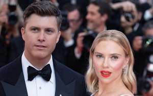 Colin Jost says he can't enjoy Scarlett Johansson's movies without alcohol during 'SNL' joke swap