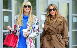 Heidi Klum and Sofia Vergara Flaunt Curves in Skin-Tight Dresses for Girls' Night Out