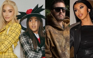 Kim Kardashian's Daughter North West Hopes to Play Cupid for Scott Disick and Cardi B