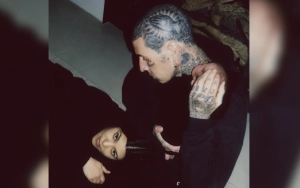 Kourtney Kardashian and Travis Barker Unveil First Pictures of Baby Rocky