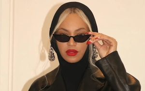 Beyonce Poses in Silver Gown on Private Jet Bed After Brazil Surprise Appearance