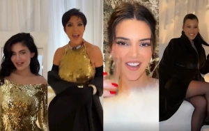 The Kardashian-Jenner Family Has Fun Sledding and Caroling at Exciting Christmas Party