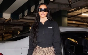 Kim Kardashian Blasted for Being 'Out of Touch' With 'Wasteful' Faux Snow Decor