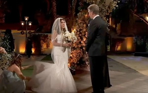 'Golden Bachelor' Star Theresa Nist Suffers Wardrobe Malfunction During Gerry Turner TV Wedding 