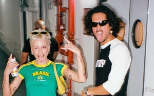 Halsey and Boyfriend Avan Jogia Get Handsy in Rare Sighting at Los Angeles Lakers Game