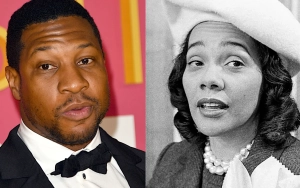 Jonathan Majors Defends Name-Dropping Coretta Scott King After Being Called Out by Her Daughter