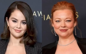 Selena Gomez and Sarah Snook Match in Semi-Formal Outfits on Red Carpet at AFI Awards Luncheon