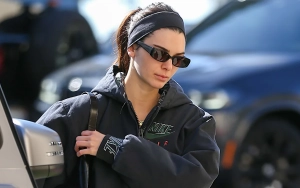 Kendall Jenner Serves Looks in Plunging Black Dress During Aspen Vacay