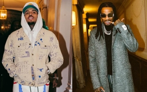 Chris Brown Fumes After Being Seated Next to Nemesis Quavo at Paris Fashion Week
