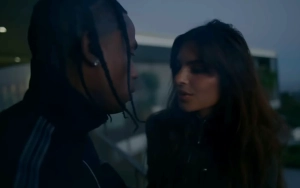 Travis Scott Stuck in Triangle Relationship With Emily Ratajkowski and Anok Yai in 'I KNOW ?' MV