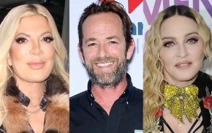 Tori Spelling Exposes Luke Perry's Alleged Past Romance With Madonna