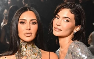 Kim Kardashian and Kylie Jenner Channel Mermaid at Margiela Show at PFW