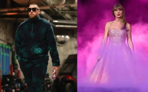 Travis Kelce Reacts to Taylor Swift Engagement Rumors at Super Bowl