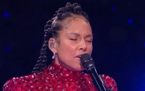 Alicia Keys' Voice Crack During Usher's Super Bowl Halftime Show Edited in Official Video