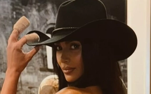 Kim Kardashian Channels Cowgirl at Las Vegas Party After Boring Super Bowl VIP Box Backlash