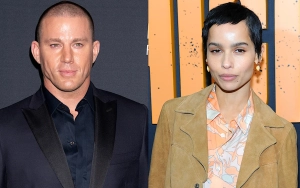 Channing Tatum and Zoe Kravitz Cozy Up at JFK as They Are Stuck in Lounge Due to NYC Snowstorm