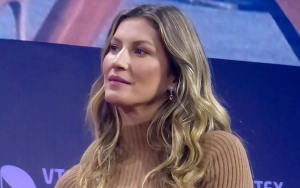 Gisele Bundchen Ditches Pants in Leather Outfit at NYFW Party