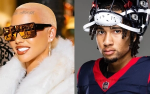Amber Rose Reacts to NFL Star CJ Stroud Dating Rumor After Leaving Softball Game Together