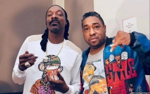 Snoop Dogg Looks Somber at Brother's Funeral Service