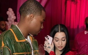 Bhad Bhabie's Baby Daddy Gets Handsy in Racy Maternity Photo Shoot