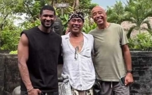 Usher Raises Eyebrows by Visiting Russell Simmons Amid Concerns About His Involvement With Diddy