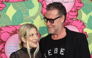 Tori Spelling Spotted Hugging Dean McDermott's GF Lily Calo at Party
