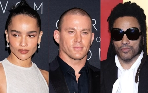 Zoe Kravitz Brings Fiance Channing Tatum to Dad Lenny's Hollywood Walk of Fame Ceremony