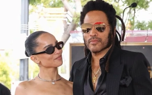 Zoe Kravitz Playfully Trolls 'Cool Dad' Lenny's Fashion Sense at His Walk of Fame Ceremony
