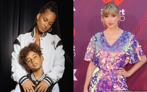 Alicia Keys' Son Beams as He Gets Kiss From Taylor Swift Backstage