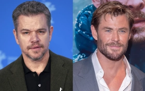 Matt Damon Comforted by Chris Hemsworth While Getting New Tattoo