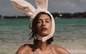 Hailey Bieber Sizzling as Sexy Easter Bunny