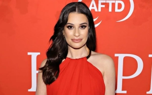 Lea Michele All Smiles in First Red Carpet Appearance After Announcing Pregnancy