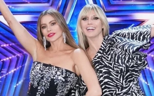 Sofia Vergara Grosses Out Heidi Klum on Set of 'America's Got Talent'