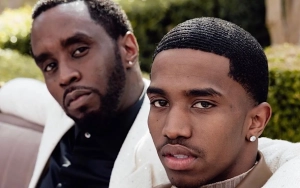 Diddy and Son King Combs Look Tense in First Photos Together Since Home Raids