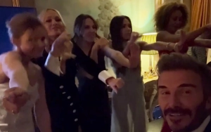 David Beckham's Hilarious Reaction to Spice Girls Performing at Victoria's 50th Birthday Bash