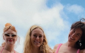 Rumer Willis Matches Sisters Scout and Tallulah in Raunchy Pink Outfit on Tropical Getaway
