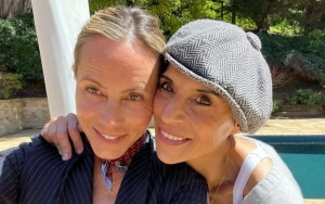 Maria Bello and Fiancee Dominique Crenn Spark Wedding Rumor With Matching Rings on Red Carpet