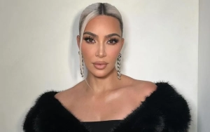 Kim Kardashian Steps Out With Ice Blond Hair at Fundraiser Ahead of Met Gala 2024