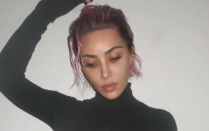 Kim Kardashian Flaunts Short Pink Hair After Going Icy Blonde