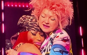Nicki Minaj Surprises Fans With Cyndi Lauper Duet on Stage in Brooklyn